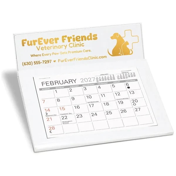 Desk Calendar with 4 3/8" x 3 1/4" memo style 13... from ASI 95280 Warwick Publishing Co / Warwick