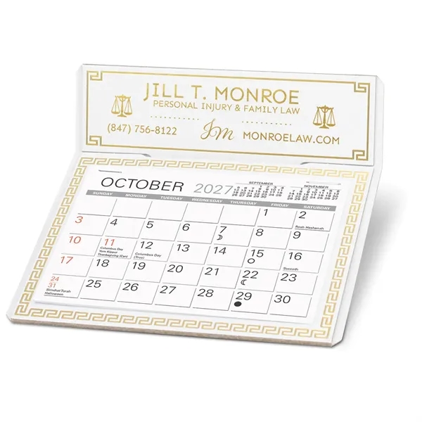 Desk Calendar with 4 3/8" x 3 1/4" memo style 13... from ASI 95280 Warwick Publishing Co / Warwick