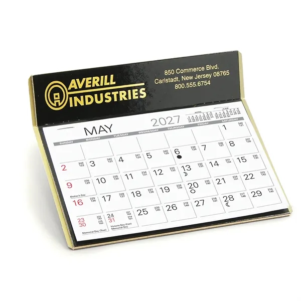 Desk Calendar with 6" x 4 3/16" large memo style 13... from ASI 95280 Warwick Publishing Co / Warwick