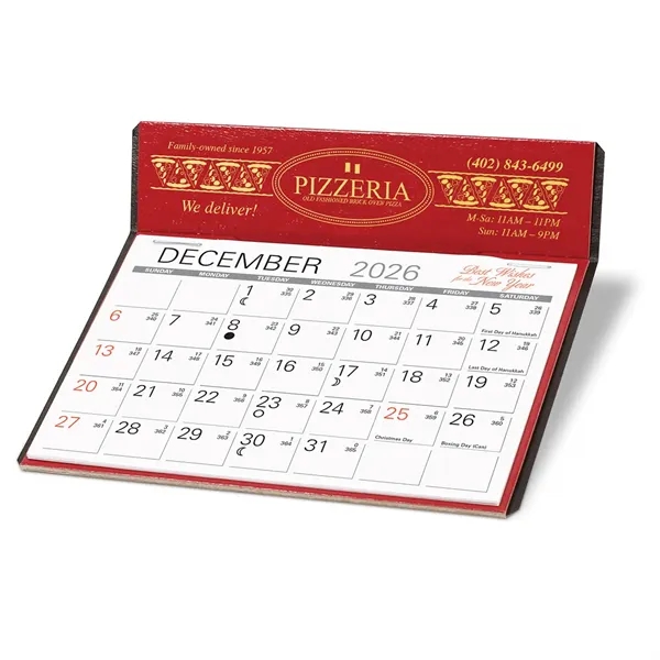 Desk Calendar with 6" x 4 3/16" large memo style 13... from ASI 95280 Warwick Publishing Co / Warwick