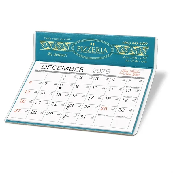 Desk Calendar with 6" x 4 3/16" large memo style 13... from ASI 95280 Warwick Publishing Co / Warwick
