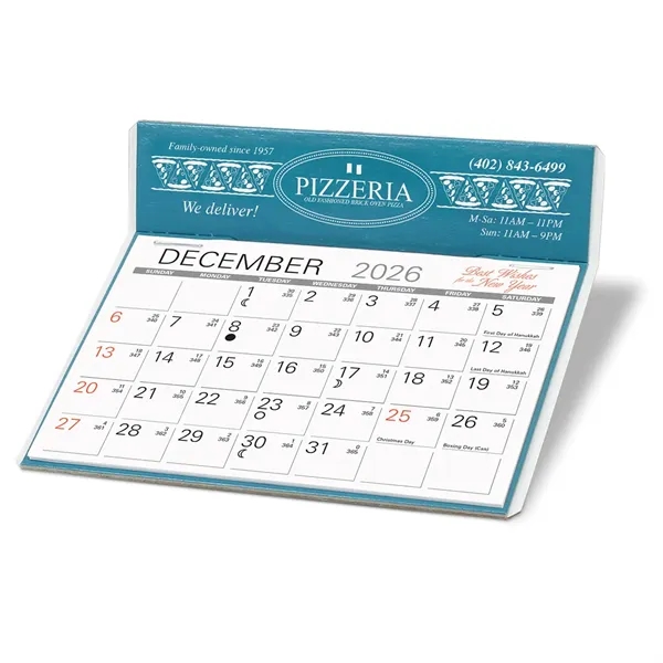 Desk Calendar with 6" x 4 3/16" large memo style 13... from ASI 95280 Warwick Publishing Co / Warwick