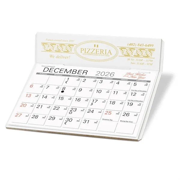 Desk Calendar with 6" x 4 3/16" large memo style 13... from ASI 95280 Warwick Publishing Co / Warwick