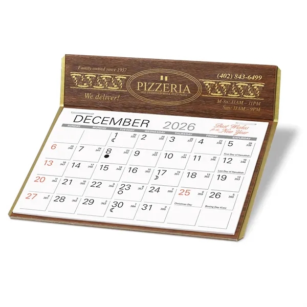 Desk Calendar with 6" x 4 3/16" large memo style 13... from ASI 95280 Warwick Publishing Co / Warwick