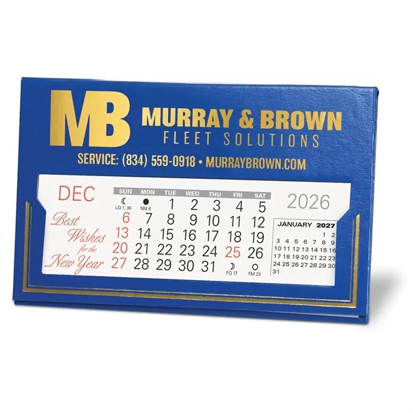 Desk Calendar with 3 month in view style 13 month date... from ASI 95280 Warwick Publishing Co / Warwick