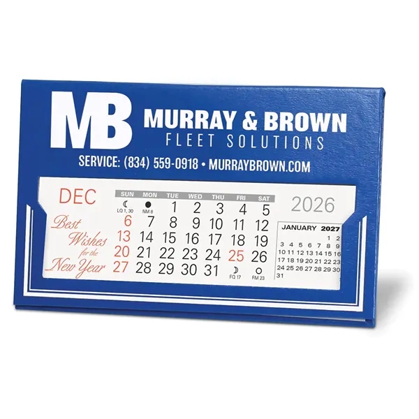 Desk Calendar with 3 month in view style 13 month date... from ASI 95280 Warwick Publishing Co / Warwick