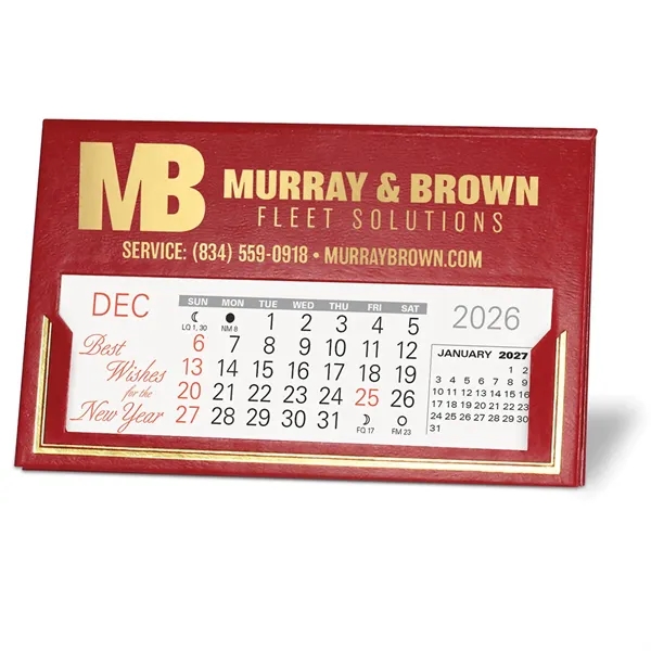 Desk Calendar with 3 month in view style 13 month date... from ASI 95280 Warwick Publishing Co / Warwick