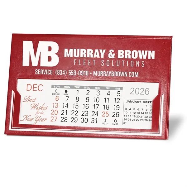 Desk Calendar with 3 month in view style 13 month date... from ASI 95280 Warwick Publishing Co / Warwick