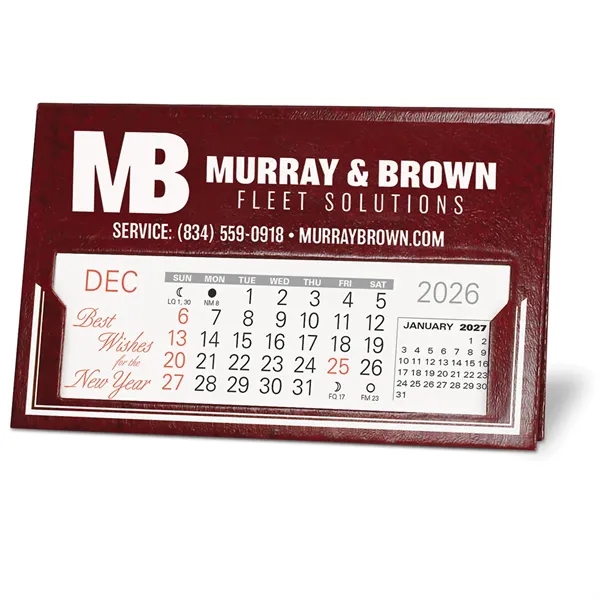 Desk Calendar with 3 month in view style 13 month date... from ASI 95280 Warwick Publishing Co / Warwick