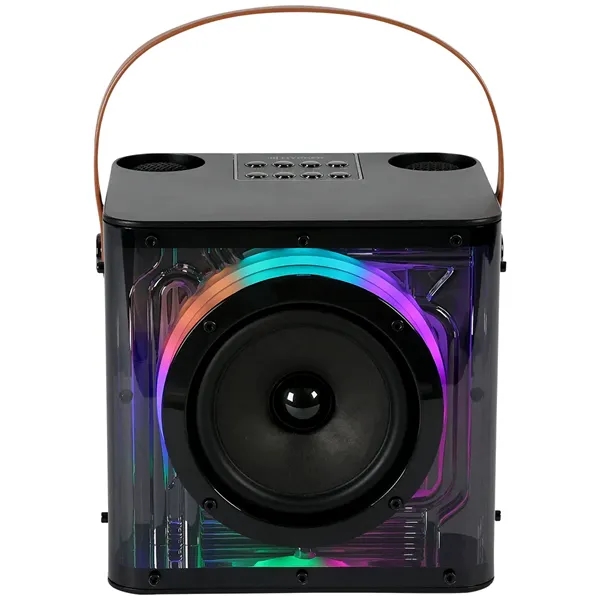 15w Karaoke Wireless Speaker with 2 mics... from ASI 89320 Starline USA Inc