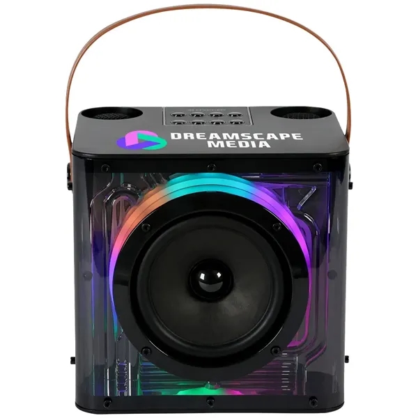 15w Karaoke Wireless Speaker with 2 mics... from ASI 89320 Starline USA Inc