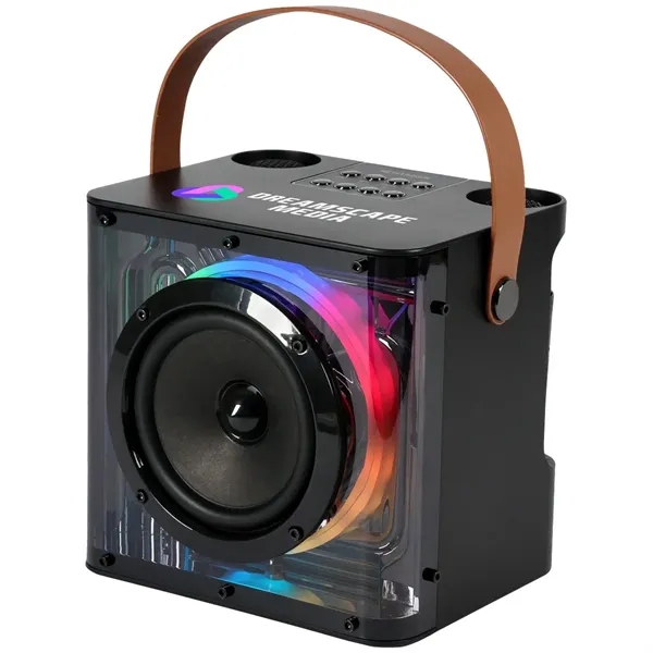 15w Karaoke Wireless Speaker with 2 mics... from ASI 89320 Starline USA Inc