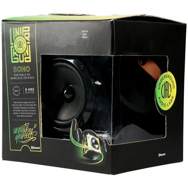 15w Karaoke Wireless Speaker with 2 mics... from ASI 89320 Starline USA Inc