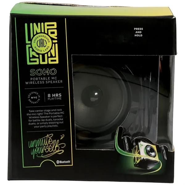 15w Karaoke Wireless Speaker with 2 mics... from ASI 89320 Starline USA Inc