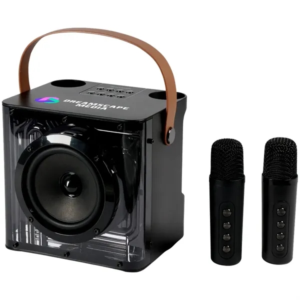 15w Karaoke Wireless Speaker with 2 mics... from ASI 89320 Starline USA Inc