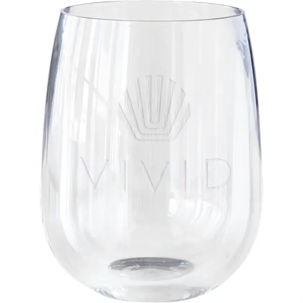 Symglass 12oz Clear Stemless Wine Glass... from ASI 89320 Starline USA Inc
