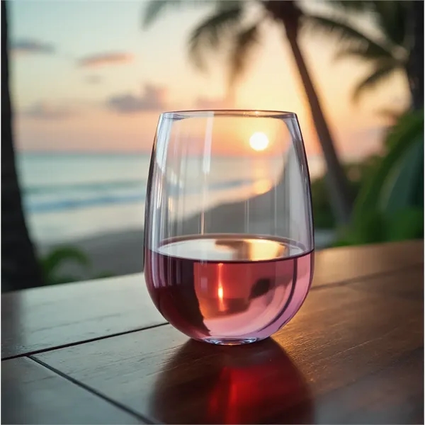 Symglass 12oz Clear Stemless Wine Glass... from ASI 89320 Starline USA Inc