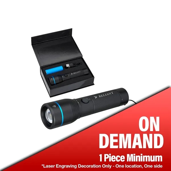 Urban Peak® Rechargeable 20W Crosshatch Flashlight... from ASI 89320 Starline USA Inc