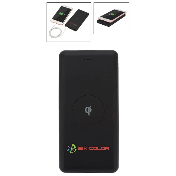 UL Certified Qi Ring Wireless Power Bank/Charger... from ASI 89320 Starline USA Inc