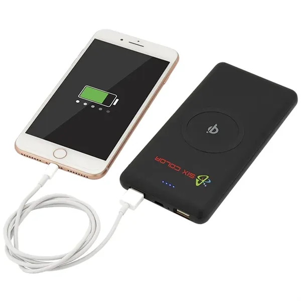UL Certified Qi Ring Wireless Power Bank/Charger... from ASI 89320 Starline USA Inc