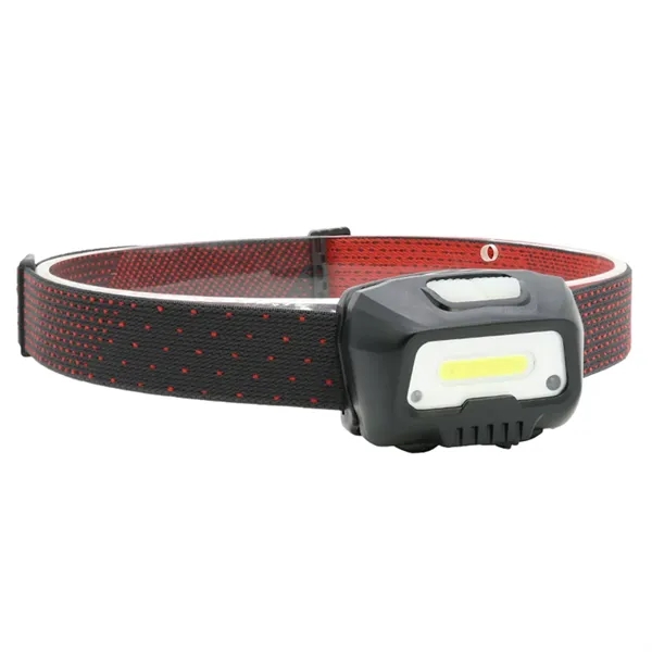 Rechargeable waterproof LED sensor headlamp plus laser engraving logo on 1... from ASI 37218 Athena Promo (tm)