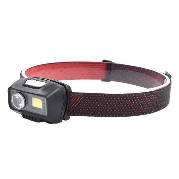 Outdoor safety headlamp with led sensor plus laser engraving logo on... from ASI 37218 Athena Promo (tm)