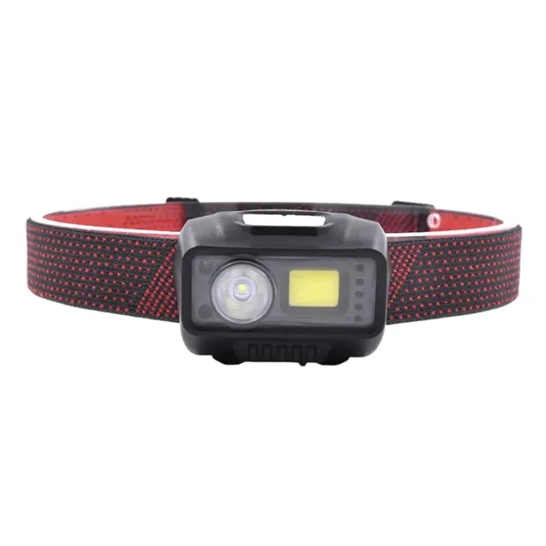 Outdoor safety headlamp with led sensor plus laser engraving logo on... from ASI 37218 Athena Promo (tm)