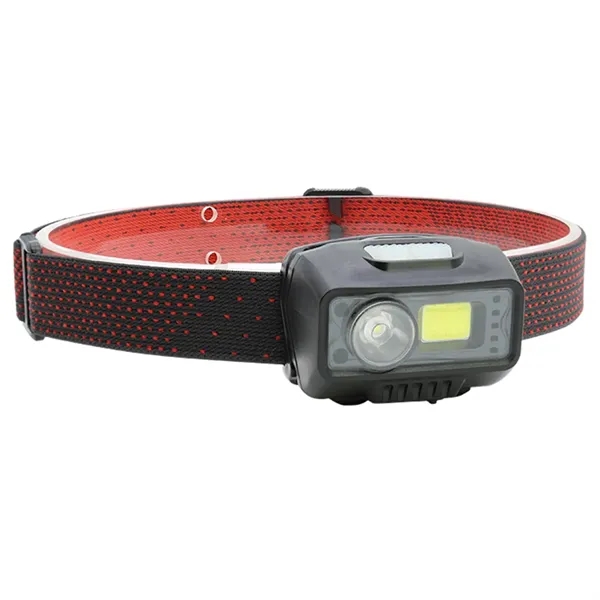 Outdoor safety headlamp with led sensor plus laser engraving logo on... from ASI 37218 Athena Promo (tm)