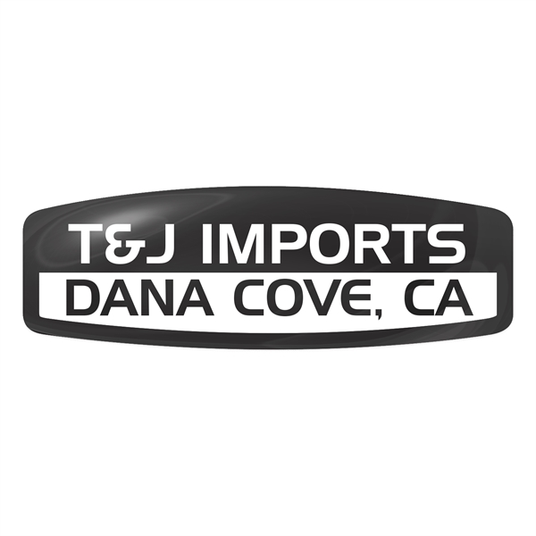 Custom decal with clear polyurethane dome that gives it a three-dimensional... from ASI 56950 Gill Studios Inc / Gill-Line®