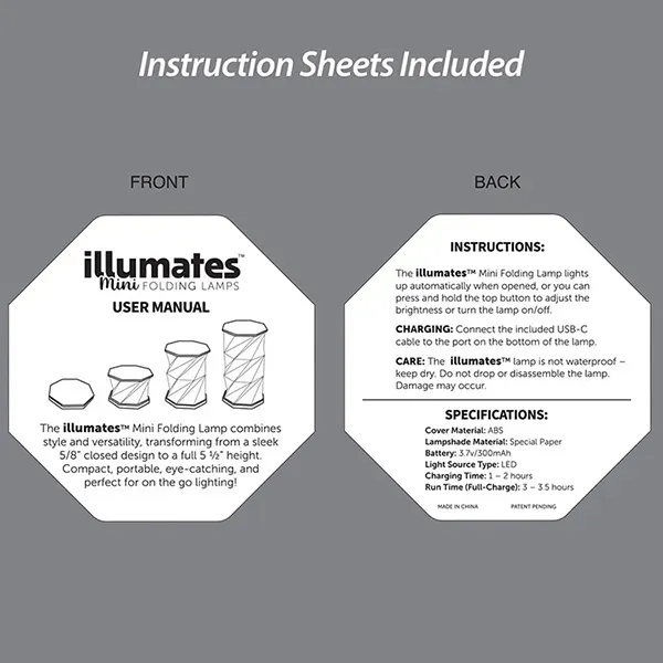 A compact and lightweight foldable lantern designed for easy storage and... from ASI 62660 Innovation Line