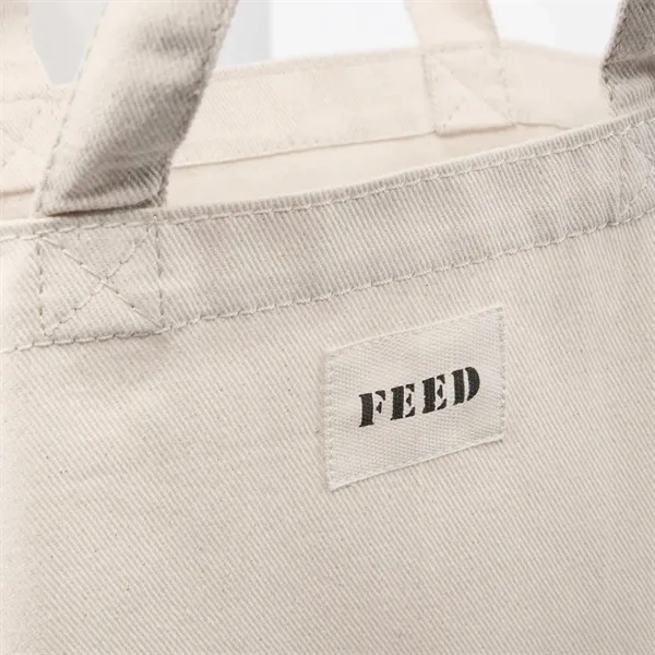 Organic cotton shopper tote bag; 8oz. 100% GOTS certified organic cotton... from ASI 66887 PCNA / Leeds