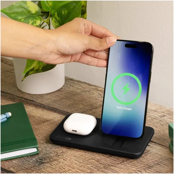 Nimble Podium 2-in-1 Wireless Charging Stand... from ASI 66887 PCNA / Leeds
