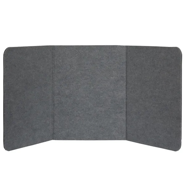 4' frameless display with rounded corners and double-acting fabric hinges.... from ASI 87188 Showdown Displays