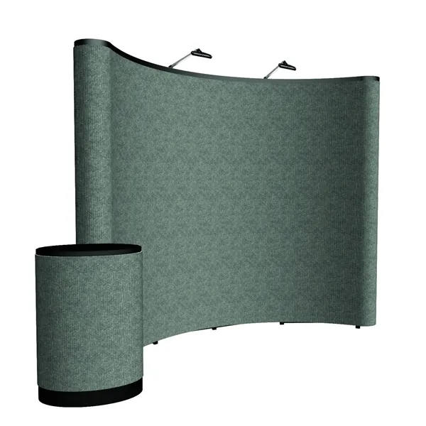 10' curved ARISE floor display kit.... from ASI 87188 Showdown Displays