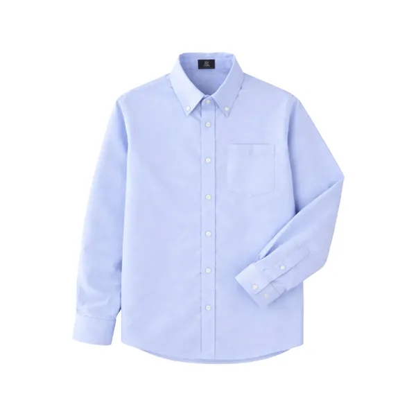 A+ Uniforms - Unisex 1-Pocket Long Sleeve Pinpoint Oxford...... from ASI 86018 Scrub Authority