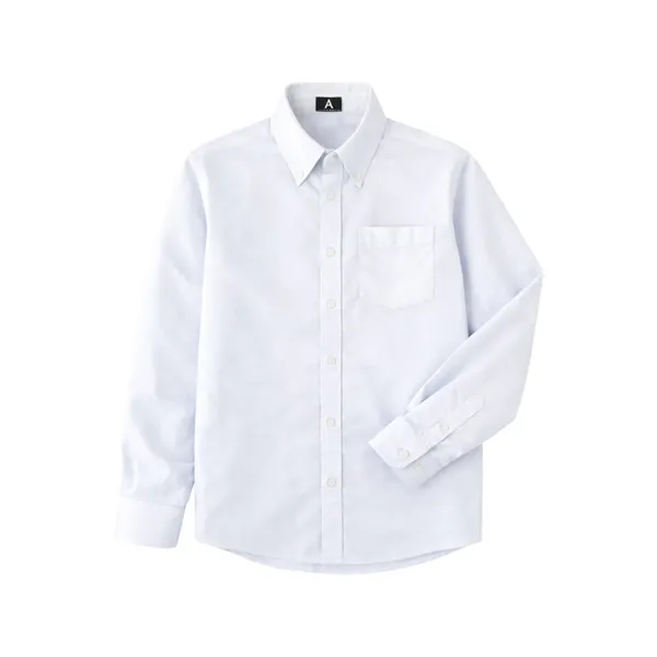 A+ Uniforms - Unisex 1-Pocket Long Sleeve Pinpoint Oxford...... from ASI 86018 Scrub Authority
