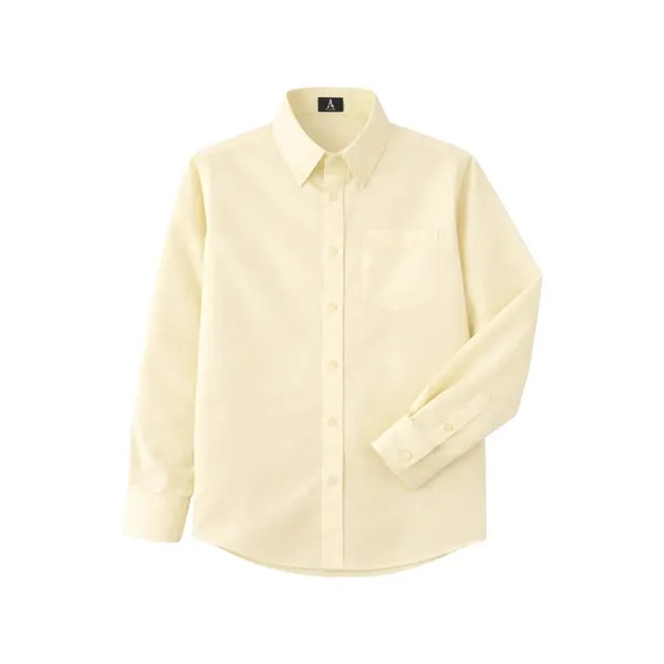 A+ Uniforms - Unisex 1-Pocket Long Sleeve Pinpoint Oxford...... from ASI 86018 Scrub Authority