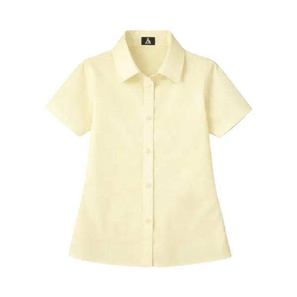A+ Uniforms - Girls Pocketless Short Sleeve Pinpoint Oxfo...... from ASI 86018 Scrub Authority
