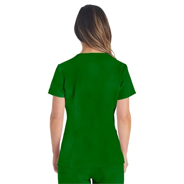 Dickies EDS Essentials Women's V-Neck Top... from ASI 86018 Scrub Authority