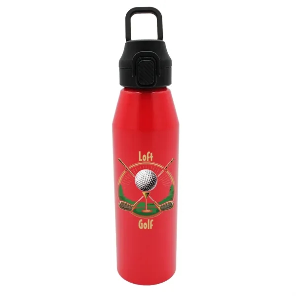 25 oz. Recycled Aluminum Bottle with Chug Lid, Full Color Di... from ASI 30270 Aakron Line