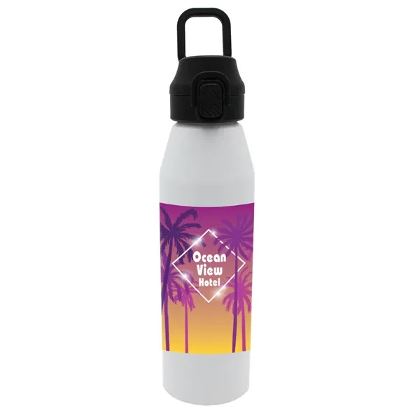 25 oz. Recycled Aluminum Bottle with Chug Lid, Full Color Di... from ASI 30270 Aakron Line