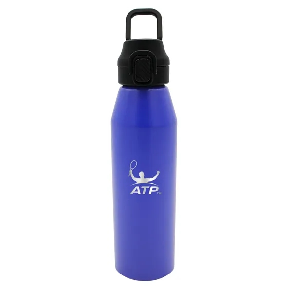 25 oz. Recycled Aluminum Bottle with Chug Lid, Laser Engrave... from ASI 30270 Aakron Line