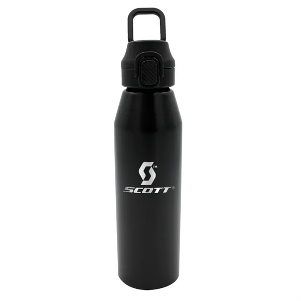 25 oz. Recycled Aluminum Bottle with Chug Lid, Laser Engrave... from ASI 30270 Aakron Line