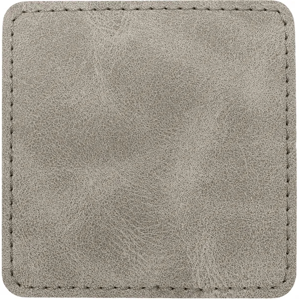 2.5" Square PU Creekside leatherette garment patch.... from ASI 74601 Calico