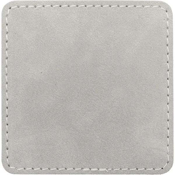 2.5" Square PU Creekside leatherette garment patch.... from ASI 74601 Calico