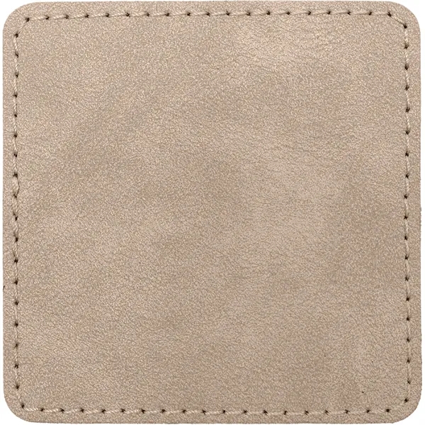 2.5" Square PU Creekside leatherette garment patch.... from ASI 74601 Calico
