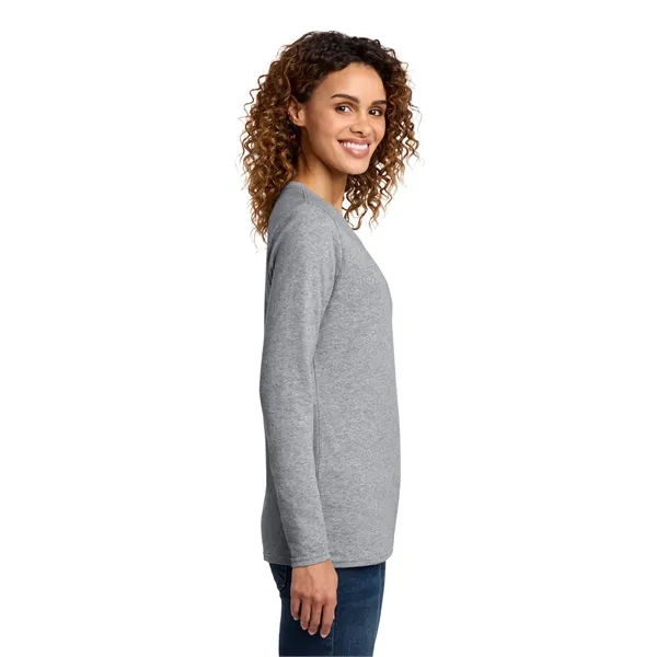 Port & Company Ladies Long Sleeve Core Cotton Tee.... from ASI 84863 SanMar