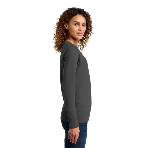 Port & Company Ladies Long Sleeve Core Cotton Tee.... from ASI 84863 SanMar