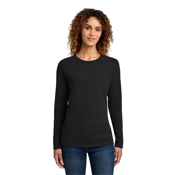 Port & Company Ladies Long Sleeve Core Cotton Tee.... from ASI 84863 SanMar
