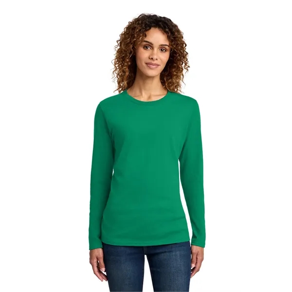 Port & Company Ladies Long Sleeve Core Cotton Tee.... from ASI 84863 SanMar
